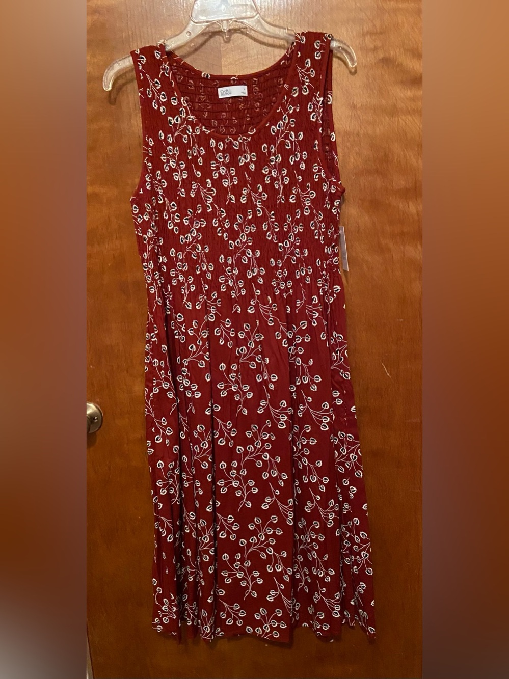 NWT Croft & Barrow Sleeveless Maxi Dress